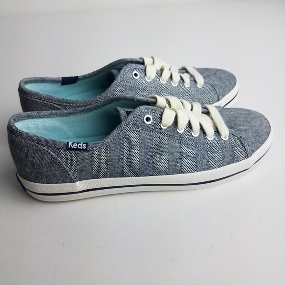 Keds Shoes - NWOT Keds Kickstart Chambray Stripe Fashion Shoe